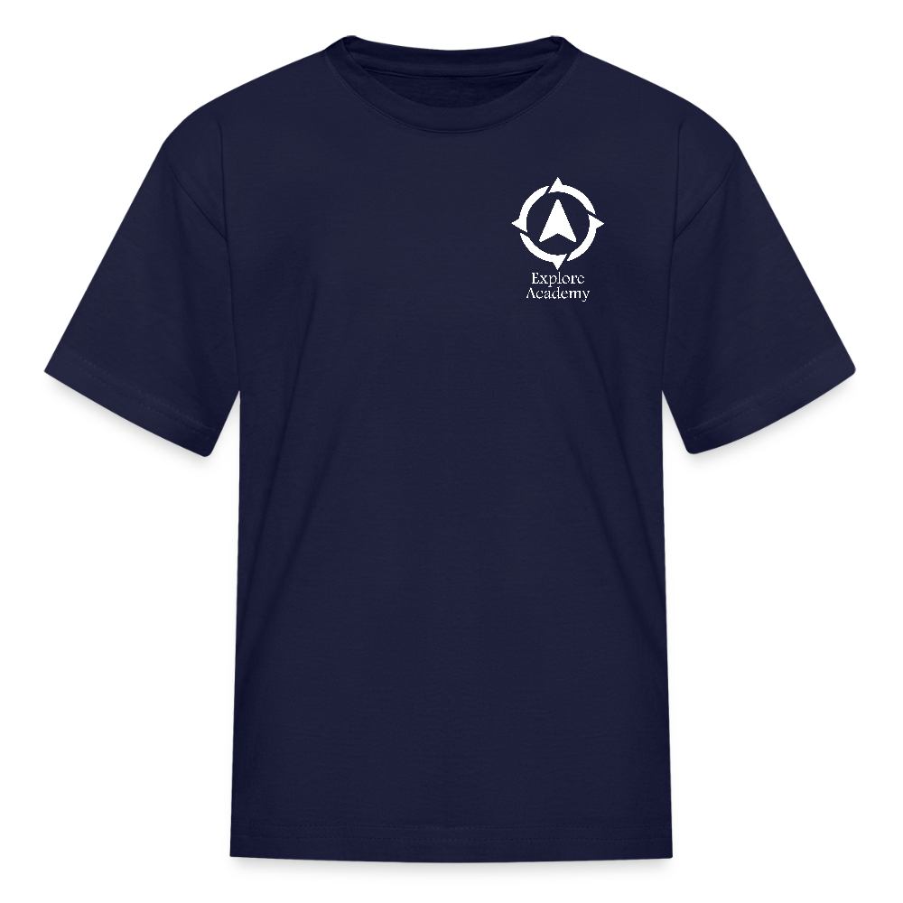 Explore Academy Kids T-Shirt - navy