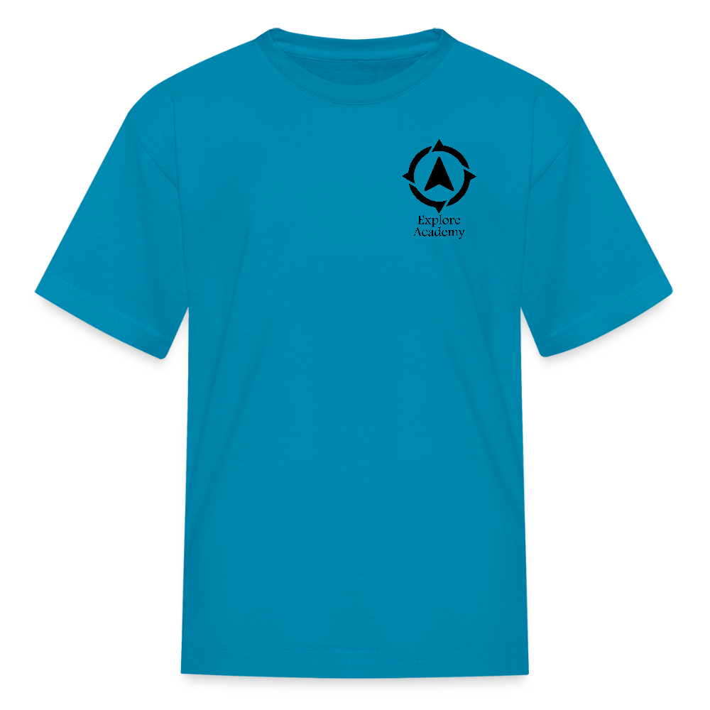 Explore Academy Kids T-Shirt - turquoise