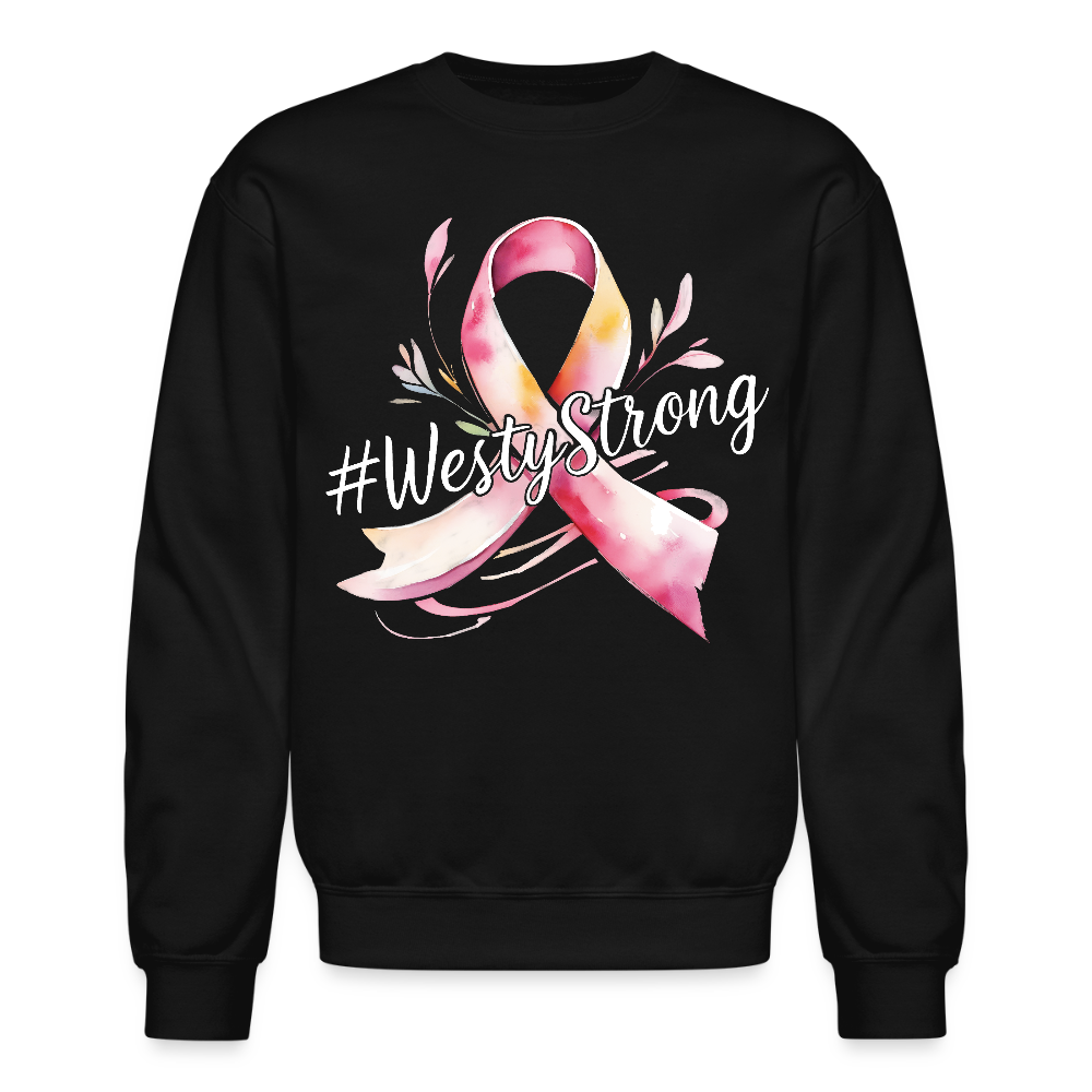#WestyStrong Adult Crewneck Sweatshirt - black