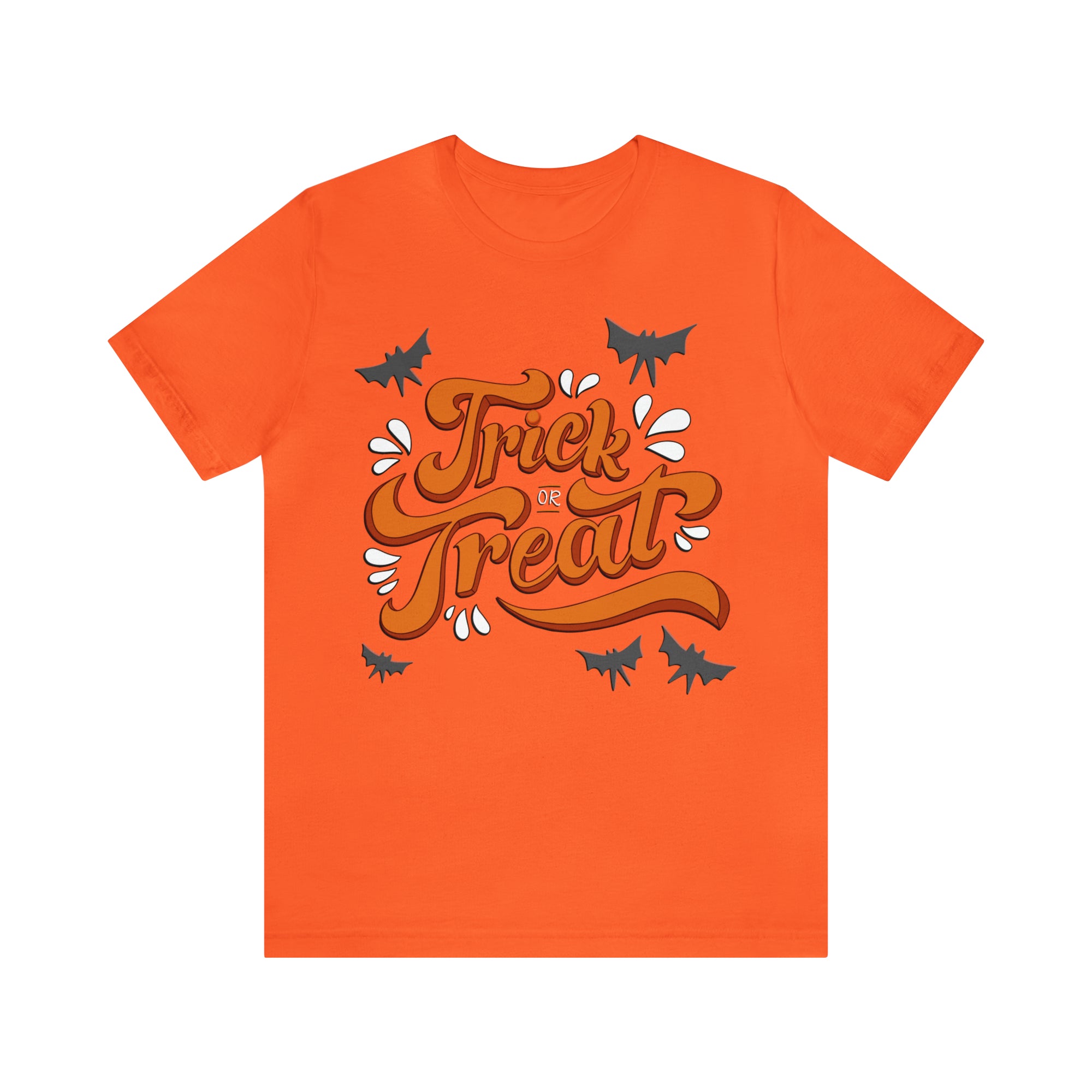 Spooktacular 'Trick or Treat' Halloween Graphic T-Shirt