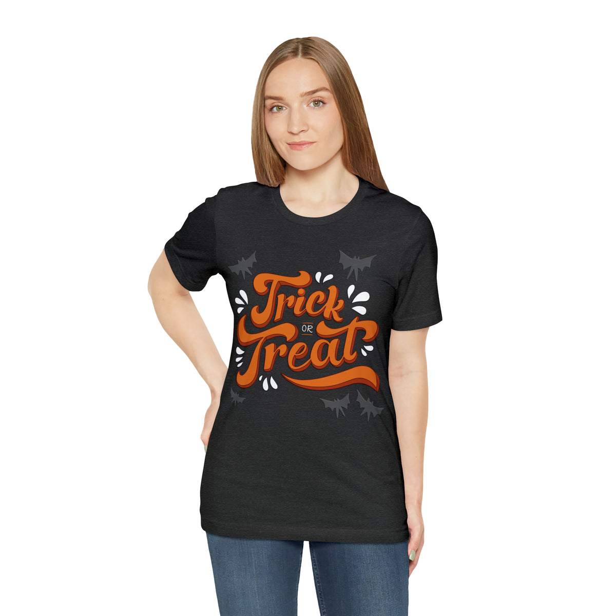 Spooktacular &#39;Trick or Treat&#39; Halloween Graphic T-Shirt