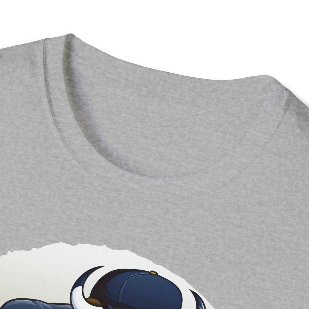 Bison Bomber Baseball Mascot T-Shirt