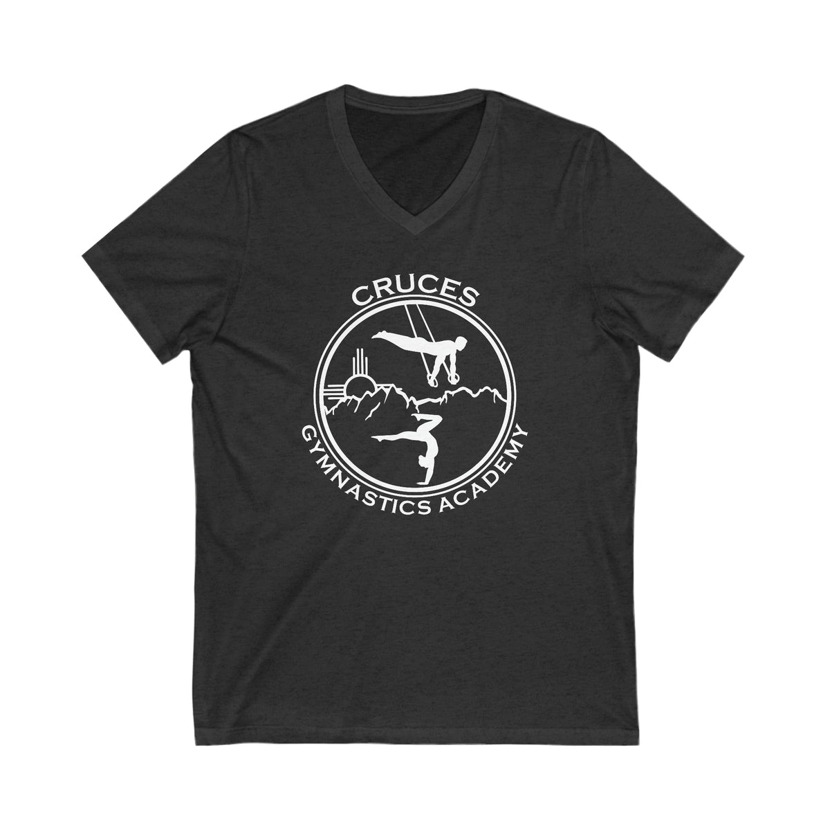 Cruces Gymnastics Unisex Fitted V-Neck T-Shirt