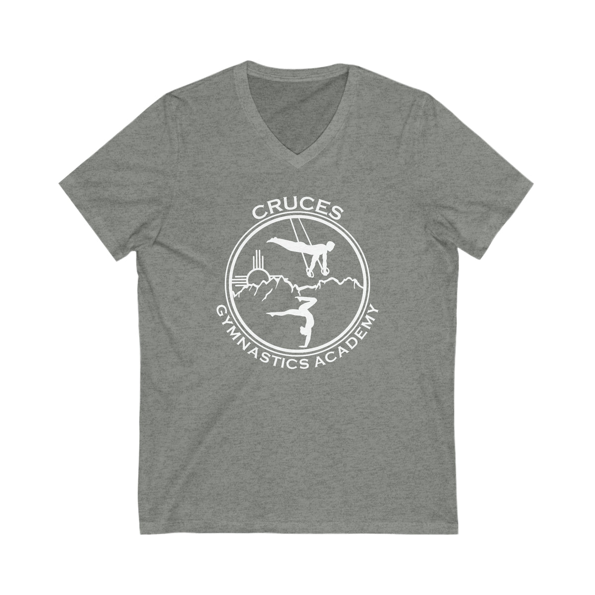 Cruces Gymnastics Unisex Fitted V-Neck T-Shirt