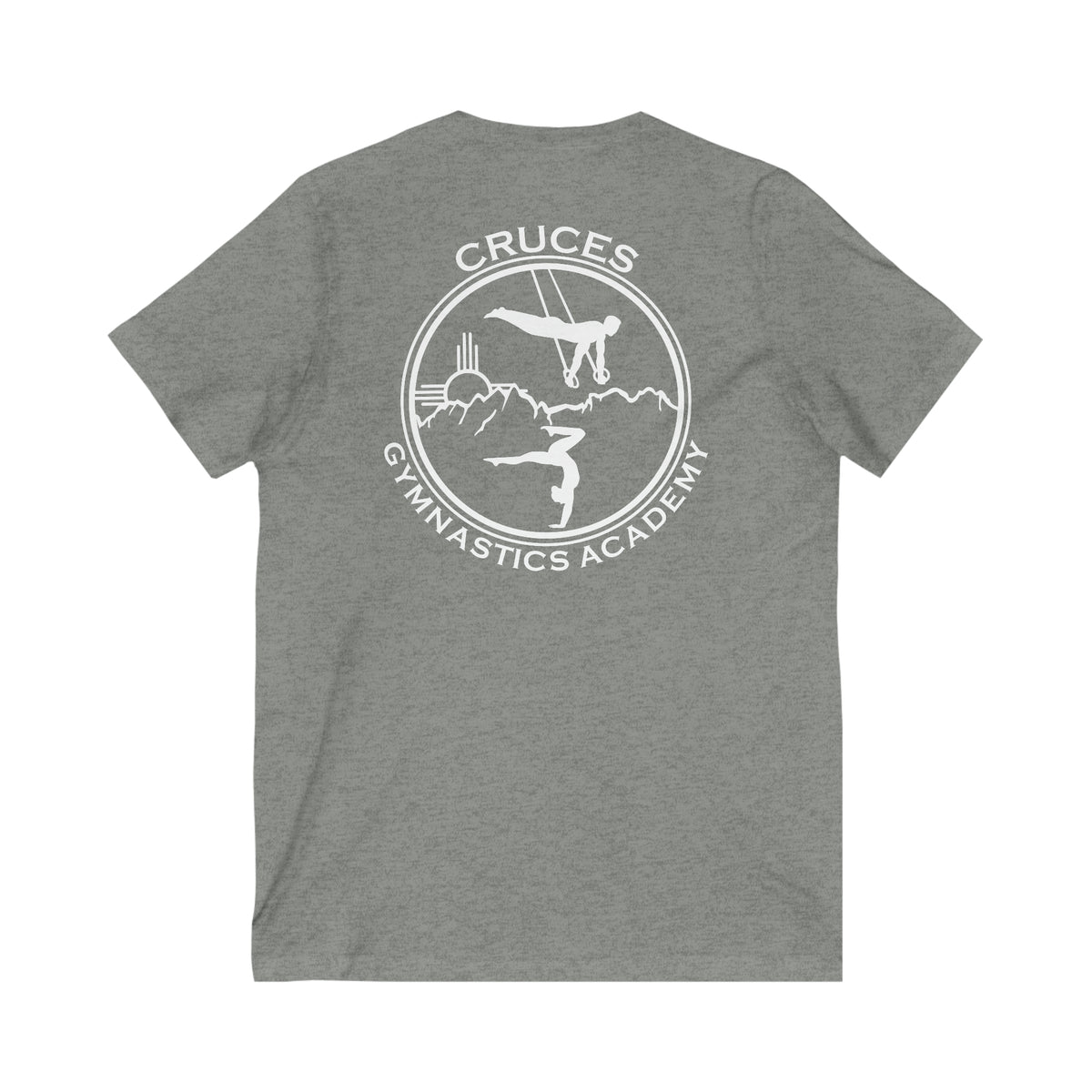 Cruces Gymnastics Unisex Fitted V-Neck T-Shirt