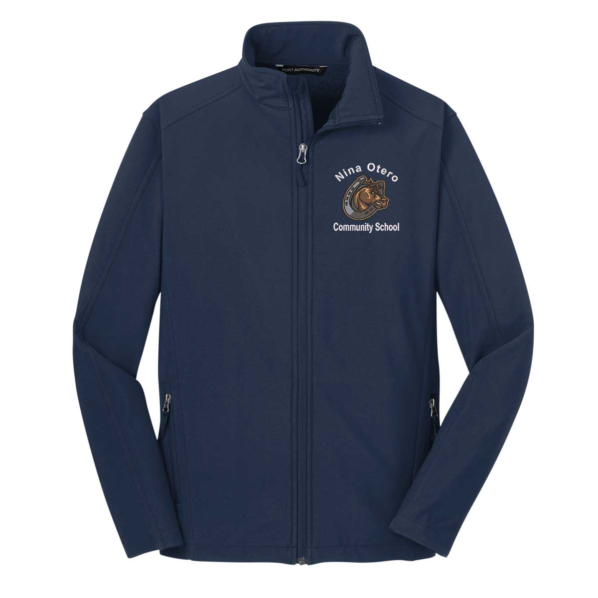 Nina Otero Mustangs Softshell Jacket with Embroidered Logo