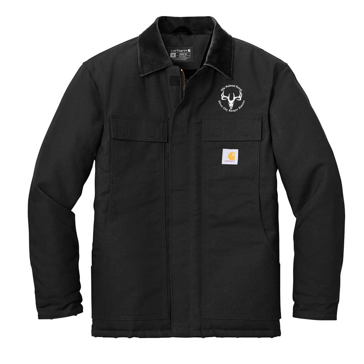 Silver City Fire Management Carhartt Duck Traditional Coat