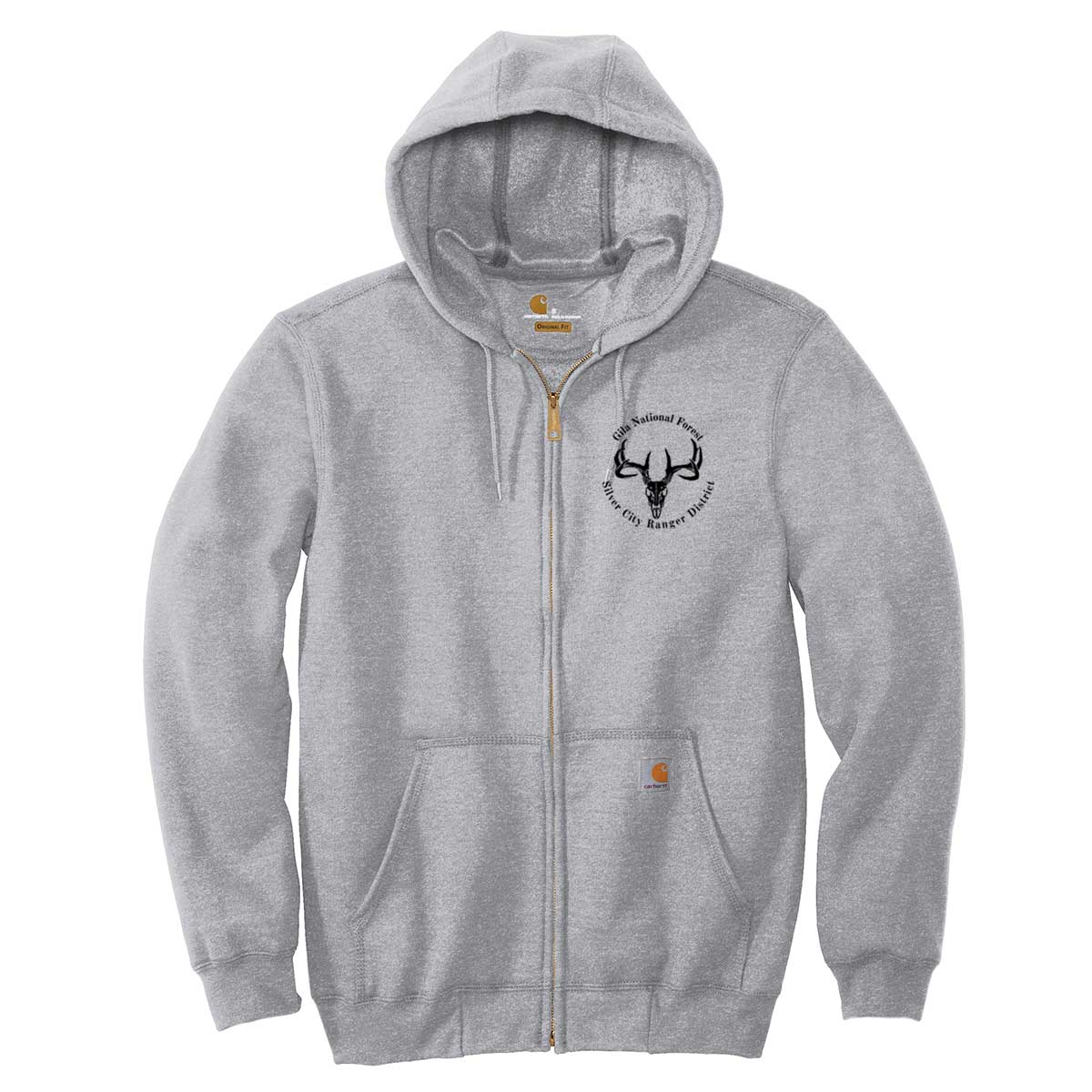 Silver City Fire Management Carhartt Midweight Zipper Hoodie