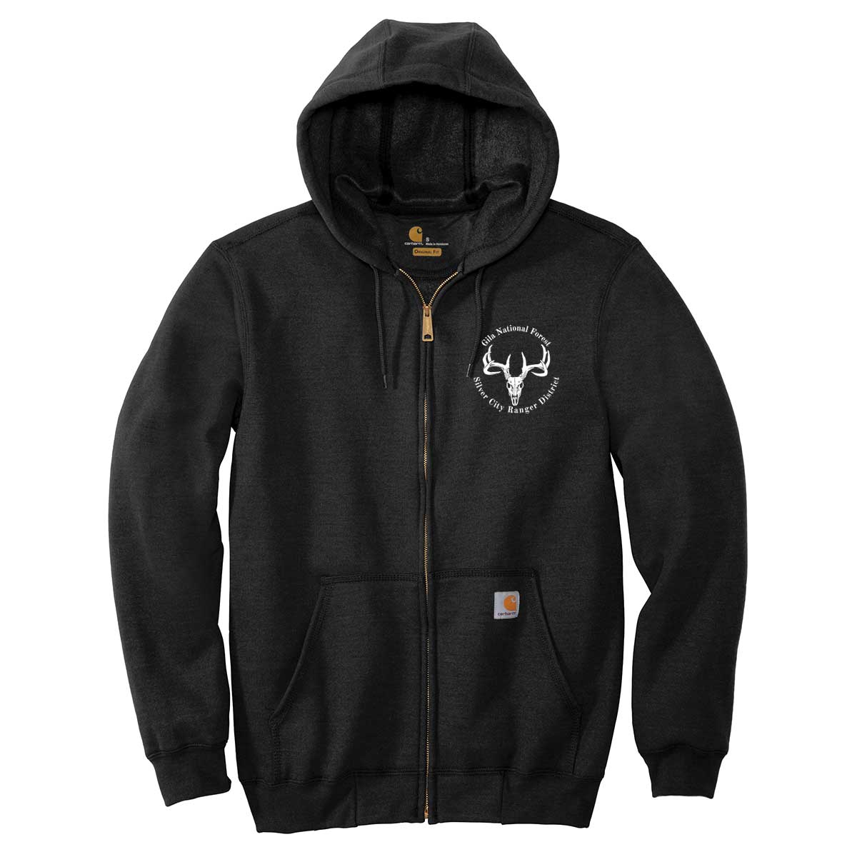 Silver City Fire Management Carhartt Midweight Zipper Hoodie