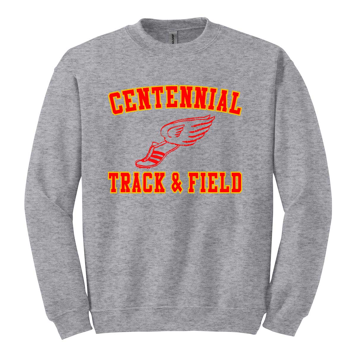 Centennial Hawks Track and Field Crewneck Sweatshirt