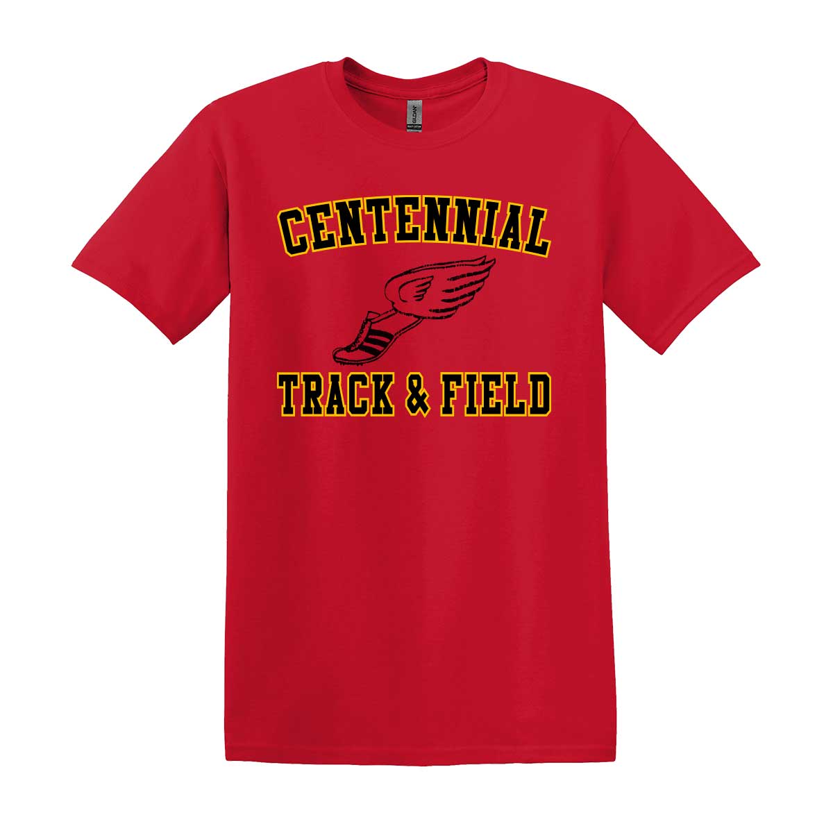 Centennial Hawks Track and Field Cotton T-Shirt