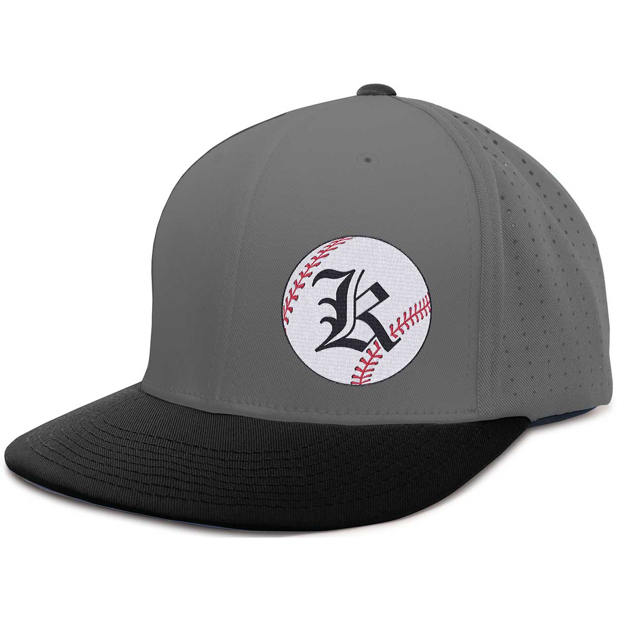 OMHS Knights Baseball Perforated Performance Flexfit Hat