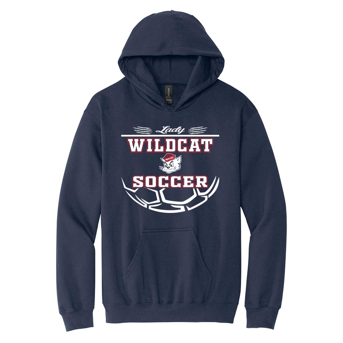 Lady Cats Soccer Hoodie
