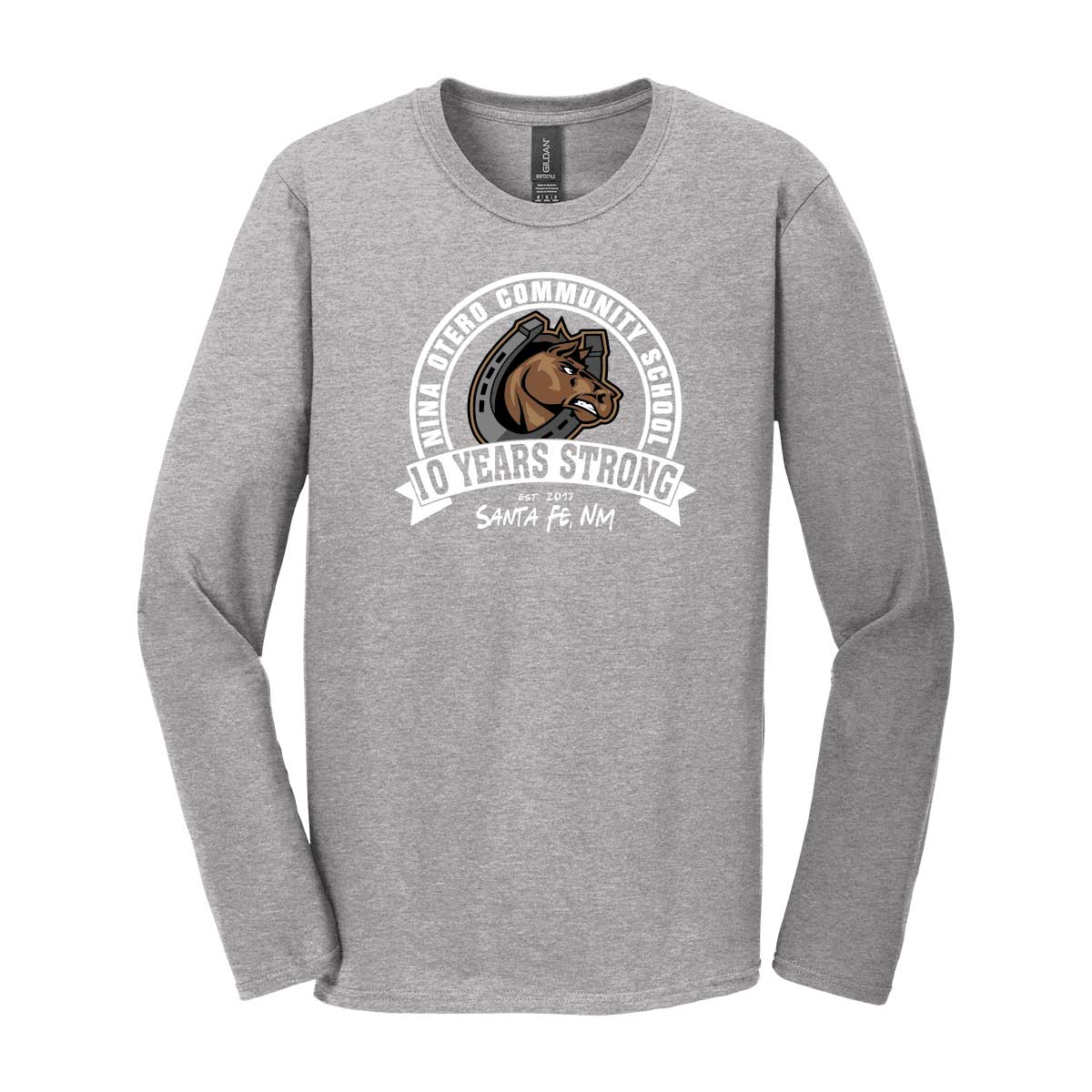 Nina Otero Mustangs 10 Year Anniversary Long Sleeve T-Shirt