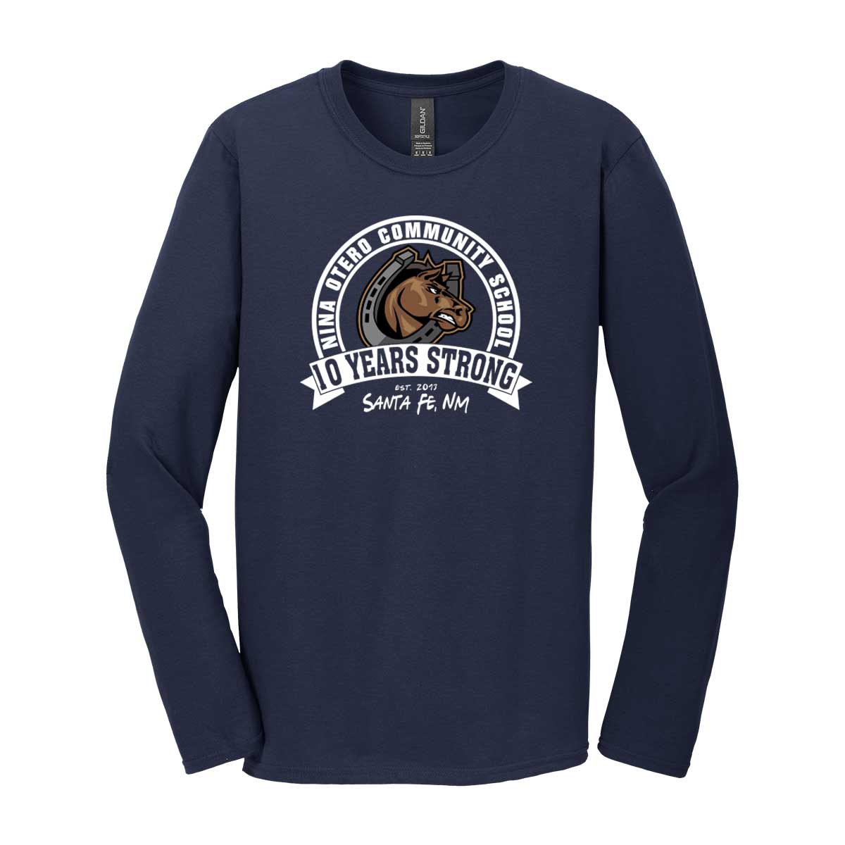 Nina Otero Mustangs 10 Year Anniversary Long Sleeve T-Shirt