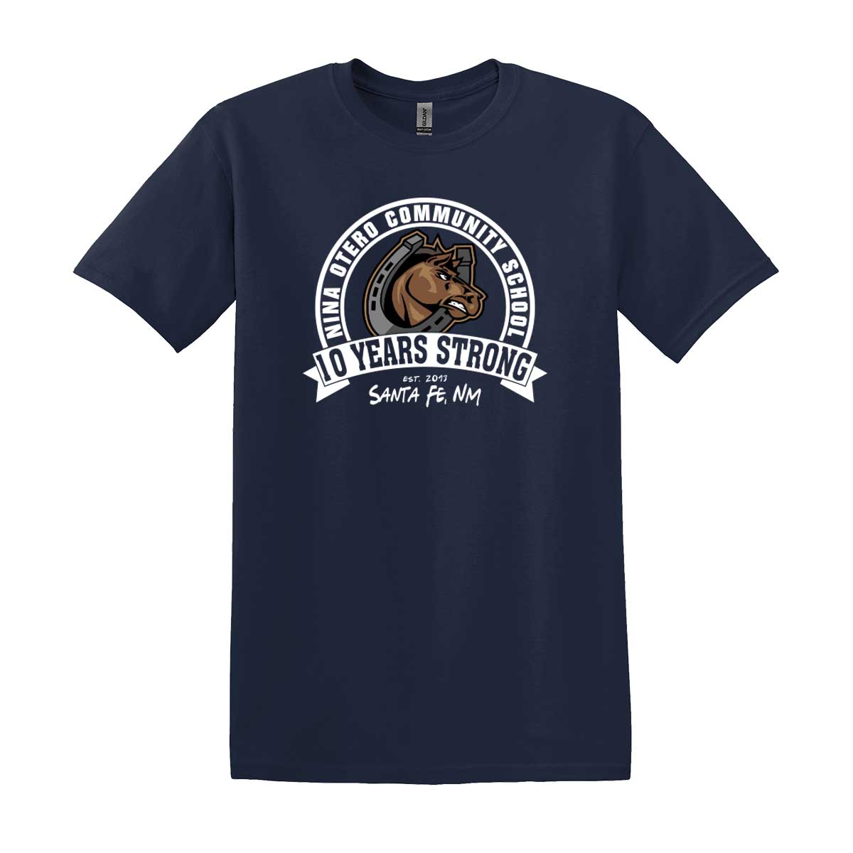 Nina Otero Mustangs 10 Year Anniversary Cotton T-Shirt
