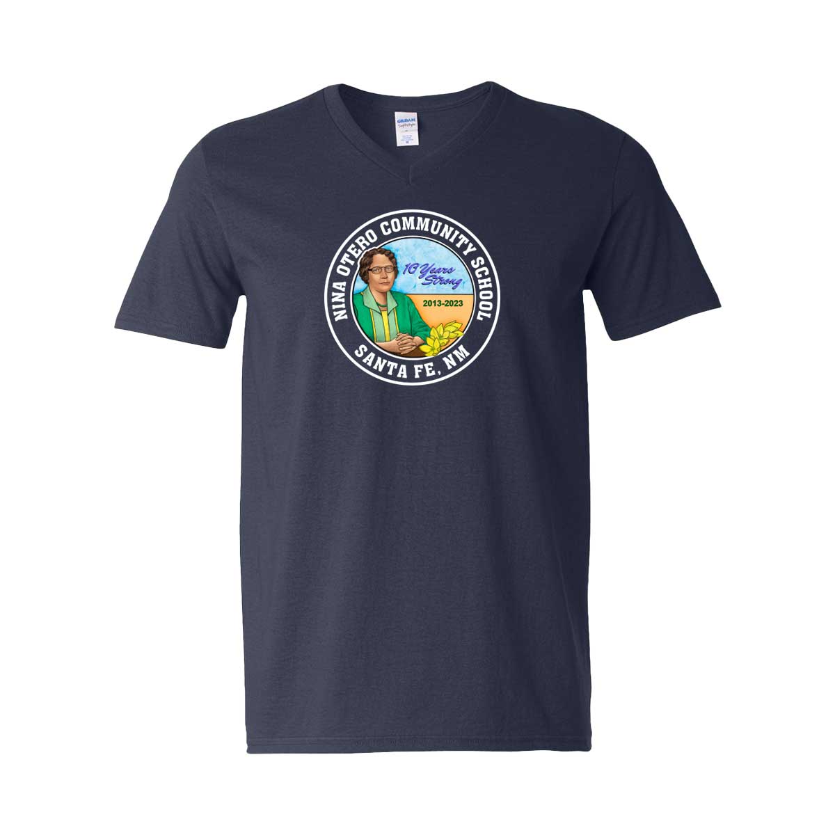 Nina Otero Commemorative Portrait V-Neck T-Shirt