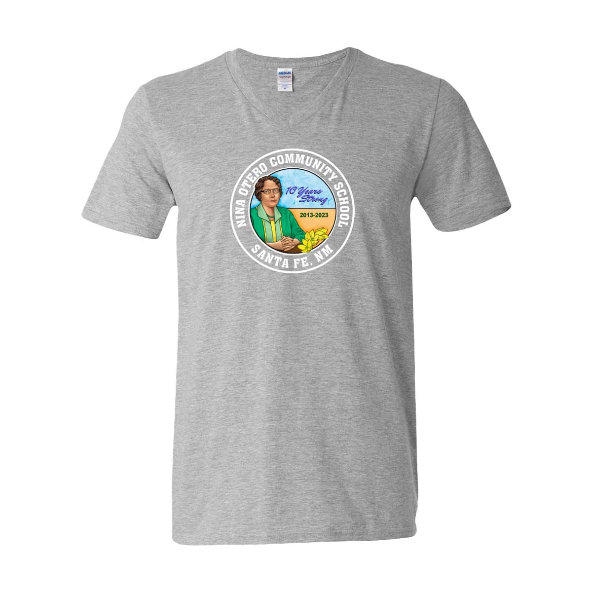Nina Otero Commemorative Portrait V-Neck T-Shirt