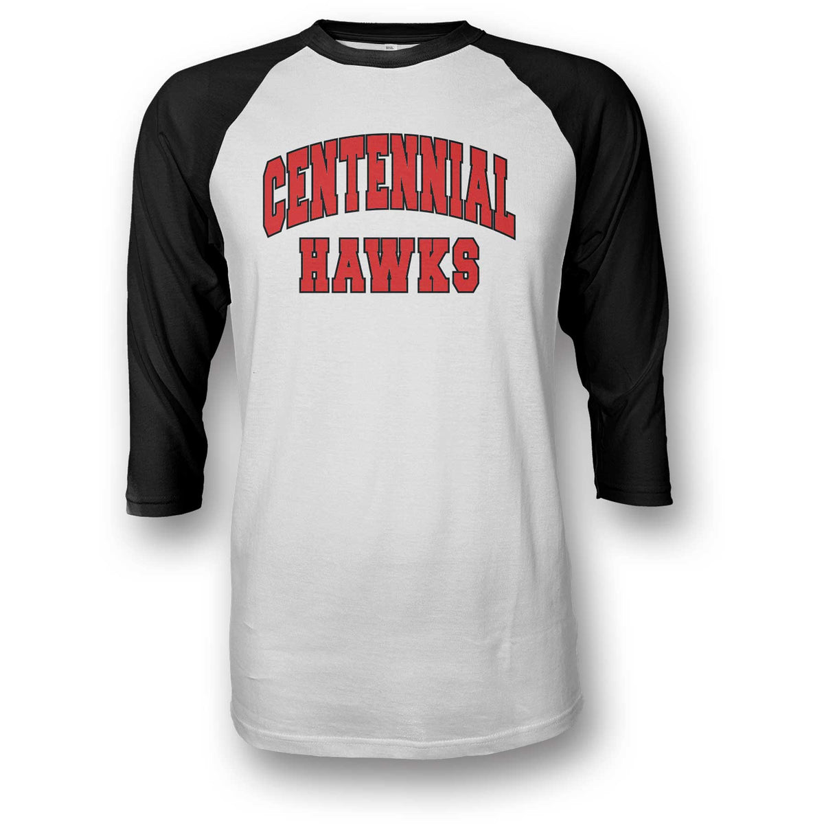 Centennial Hawks Track Raglan Fan T-Shirt