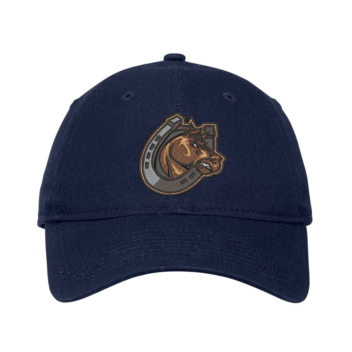 Nina Otero Community School Mustangs Unstructured Soft Crown Hat