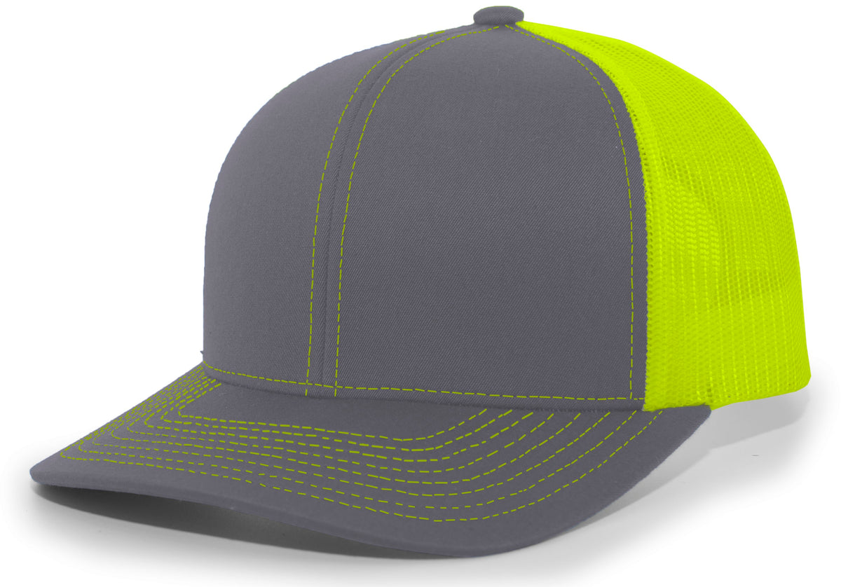 Pacific Headwear 104C Trucker Snapback Cap