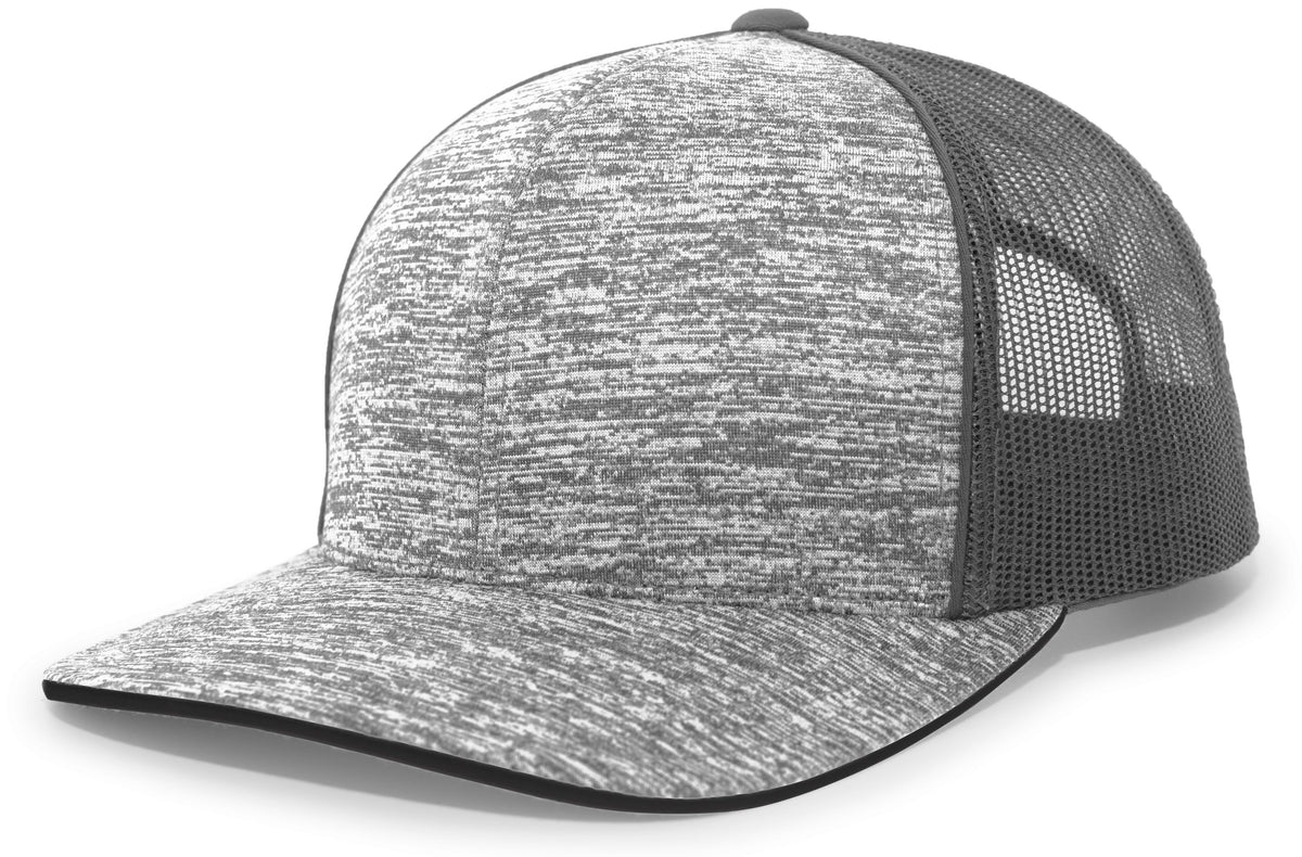 Pacific 106C Aggressive Heather Trucker Snapback Cap