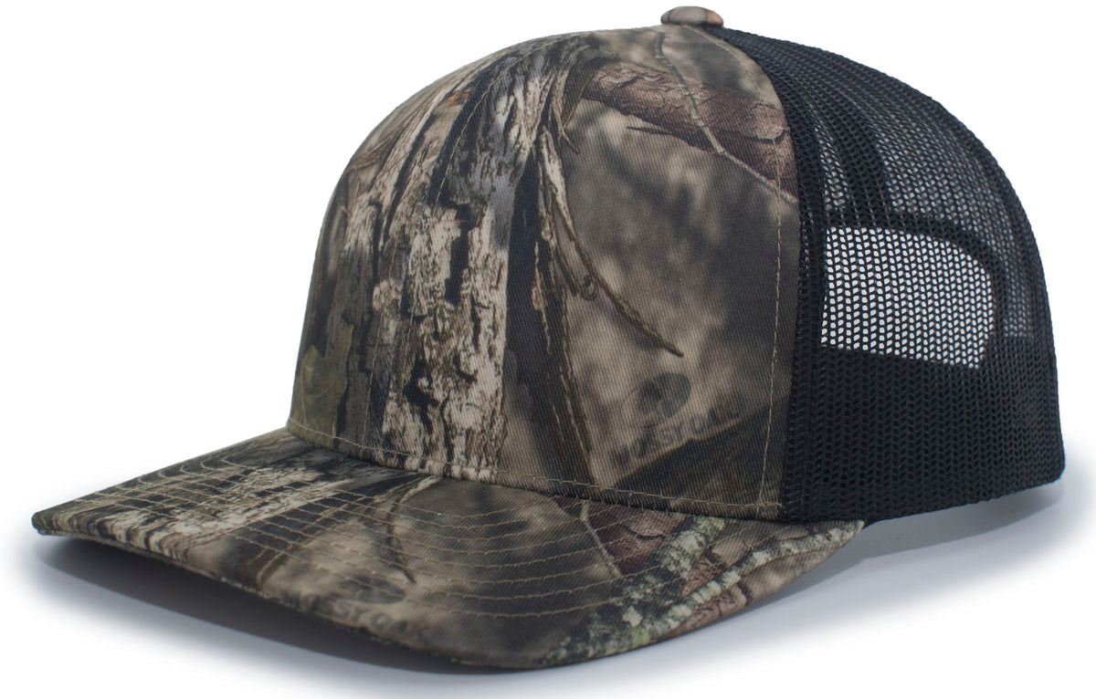 Pacific 108C Camo Snapback Trucker Cap