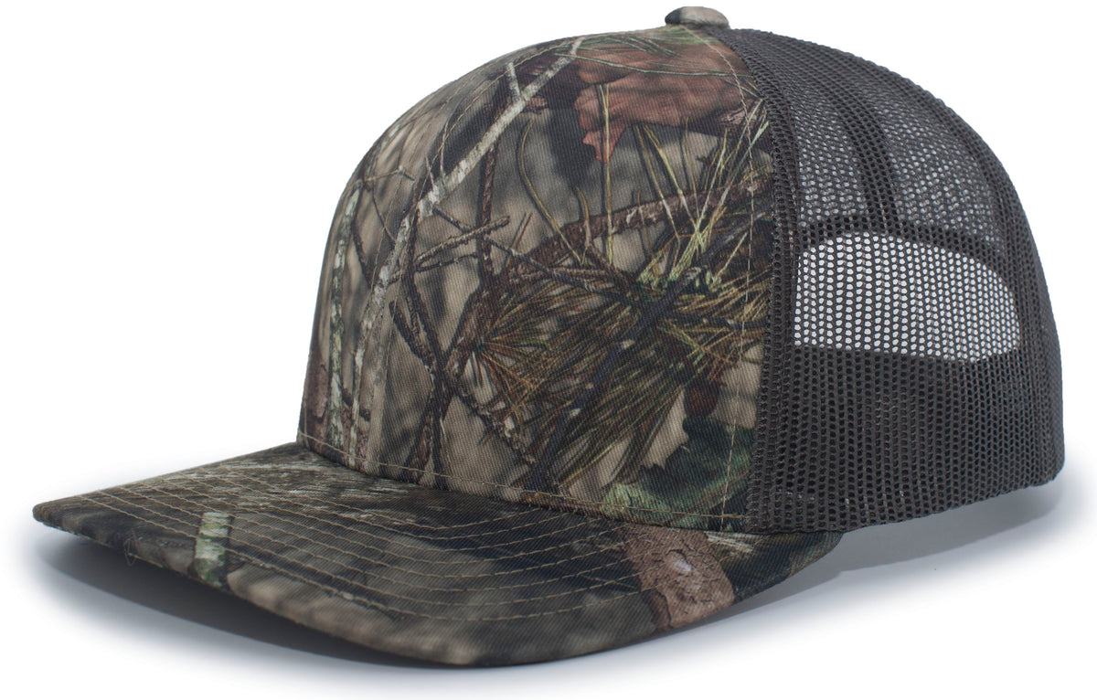 Pacific 108C Camo Snapback Trucker Cap