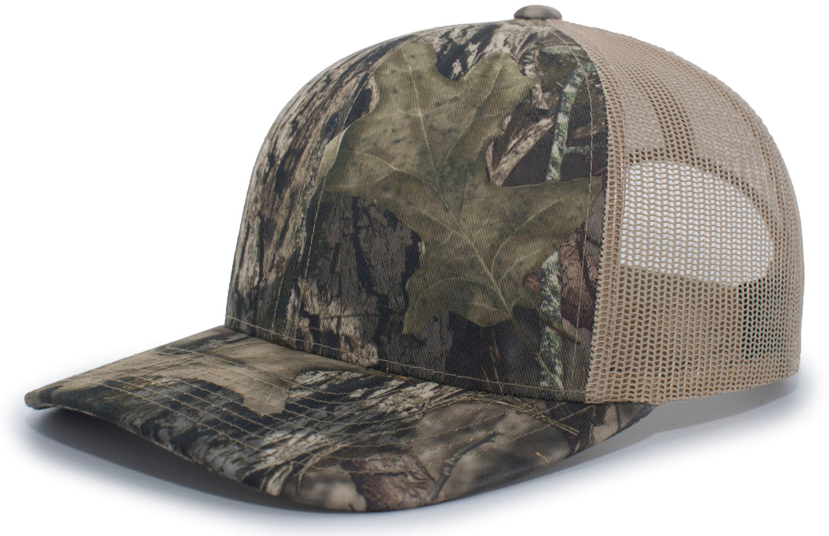 Pacific 108C Camo Snapback Trucker Cap