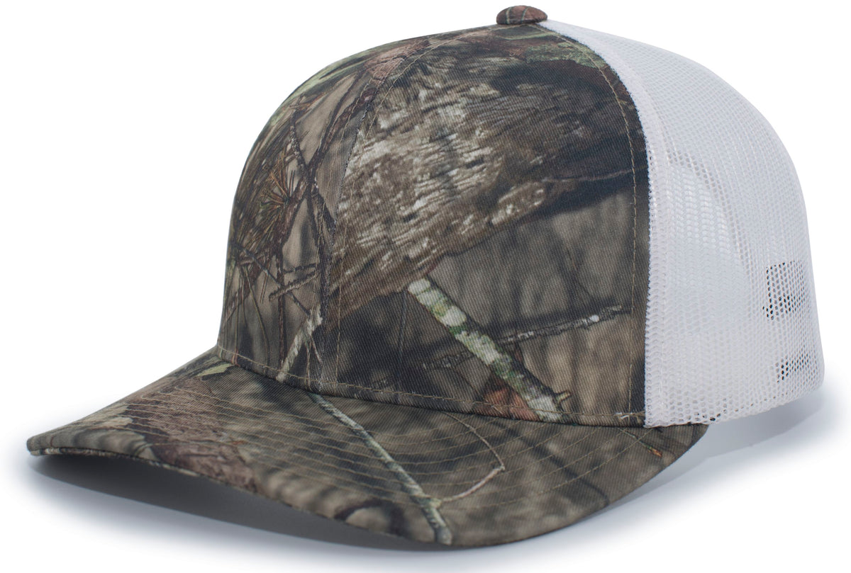 Pacific 108C Camo Snapback Trucker Cap