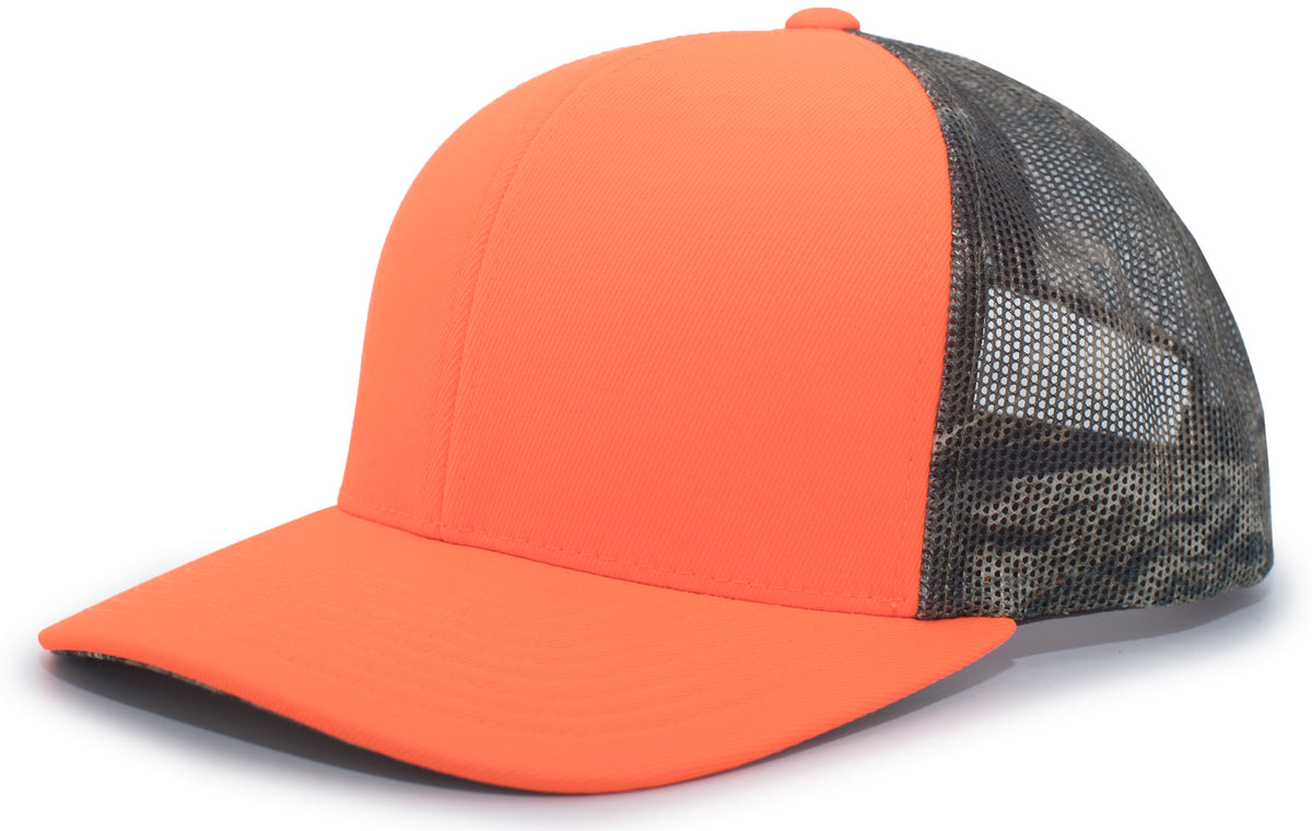 Pacific 108C Camo Snapback Trucker Cap