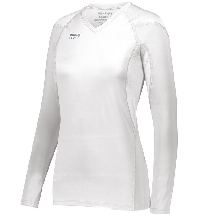 High Five 342212 Ladies TruHit  Long Sleeve Volleyball Jersey