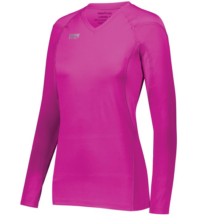 High Five 342212 Ladies TruHit  Long Sleeve Volleyball Jersey