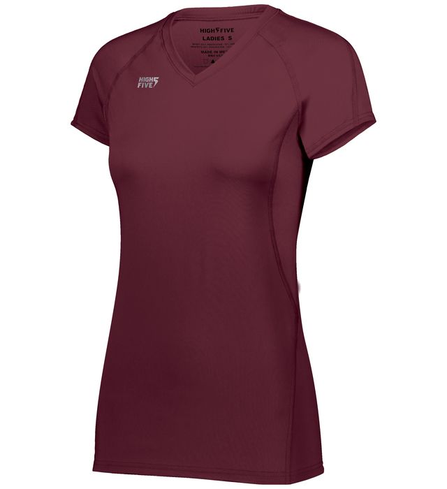High Five 342222 Ladies TruHit  Short Sleeve Volleyball Jersey