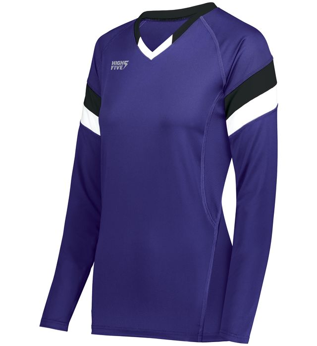 High Five 342242 Ladies TruHit Tri-Color Long Sleeve