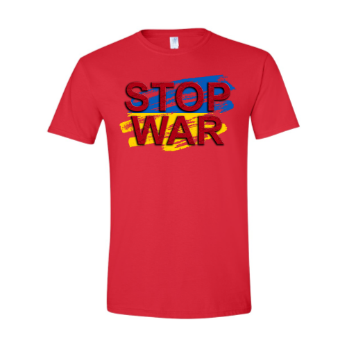 Stop War Ukraine Support T-Shirt