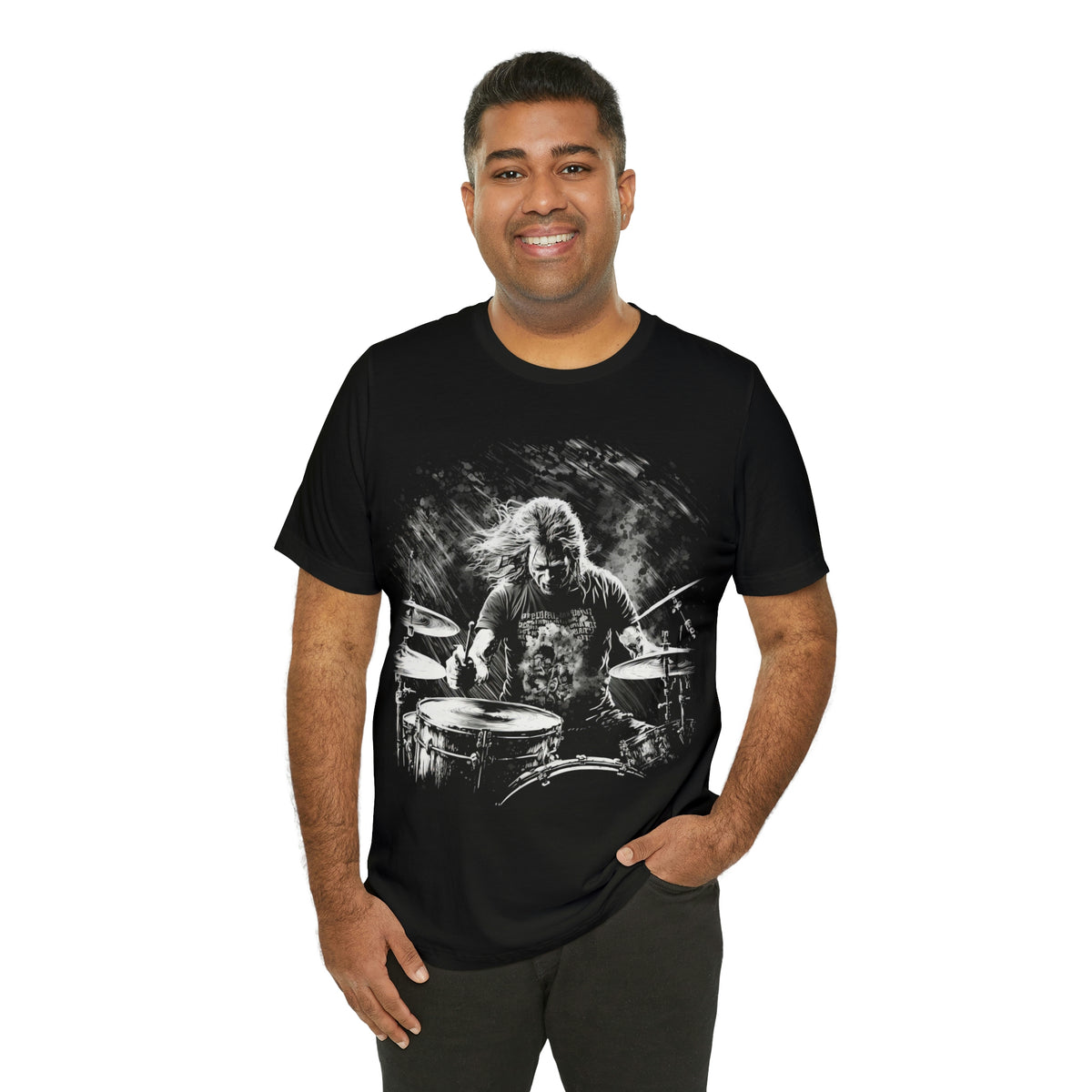 Rock and Roll Drummer T-Shirt