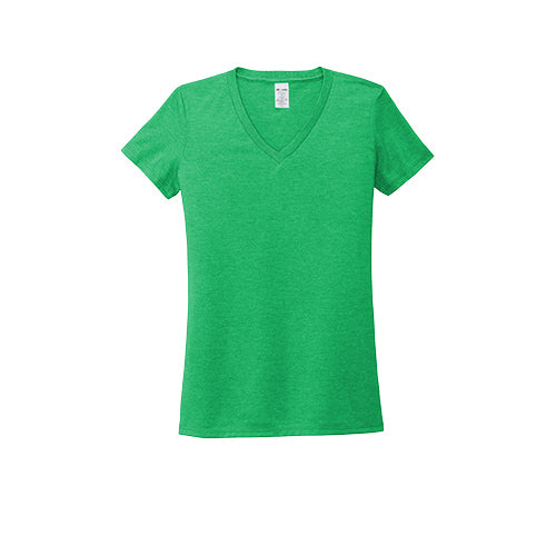 Allmade AL2018 Women&#39;s Ultra Premium Eco Sustainable Tri-blend V-Neck T-Shirt