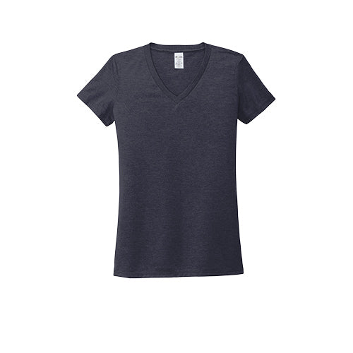 Allmade AL2018 Women&#39;s Ultra Premium Eco Sustainable Tri-blend V-Neck T-Shirt