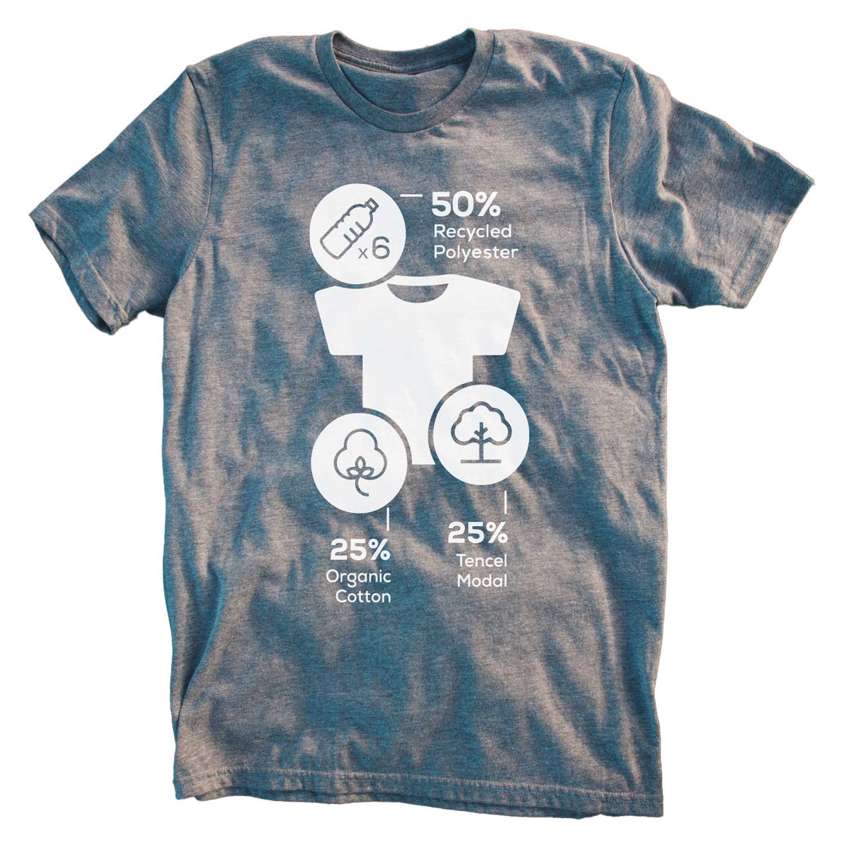 Allmade AL2004 Ultra Premium Eco Sustainable Unisex Tri-blend T-Shirt