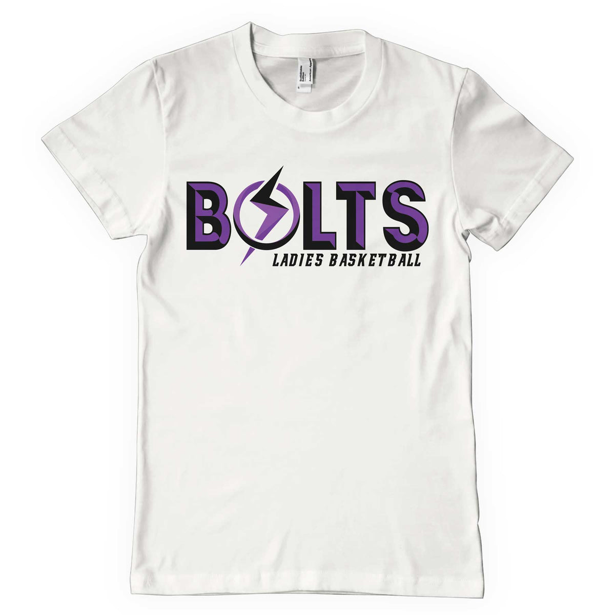 Bolts Ladies Basketball Cotton Parent Shirt