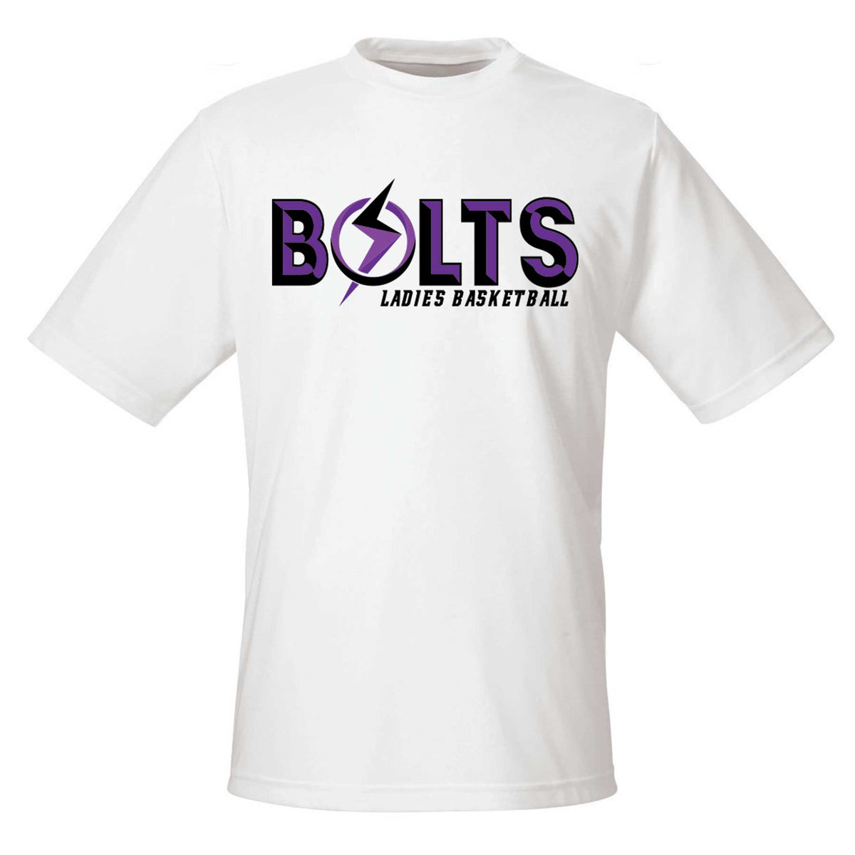 Bolts Ladies Basketball Dryfit Parent Shirt