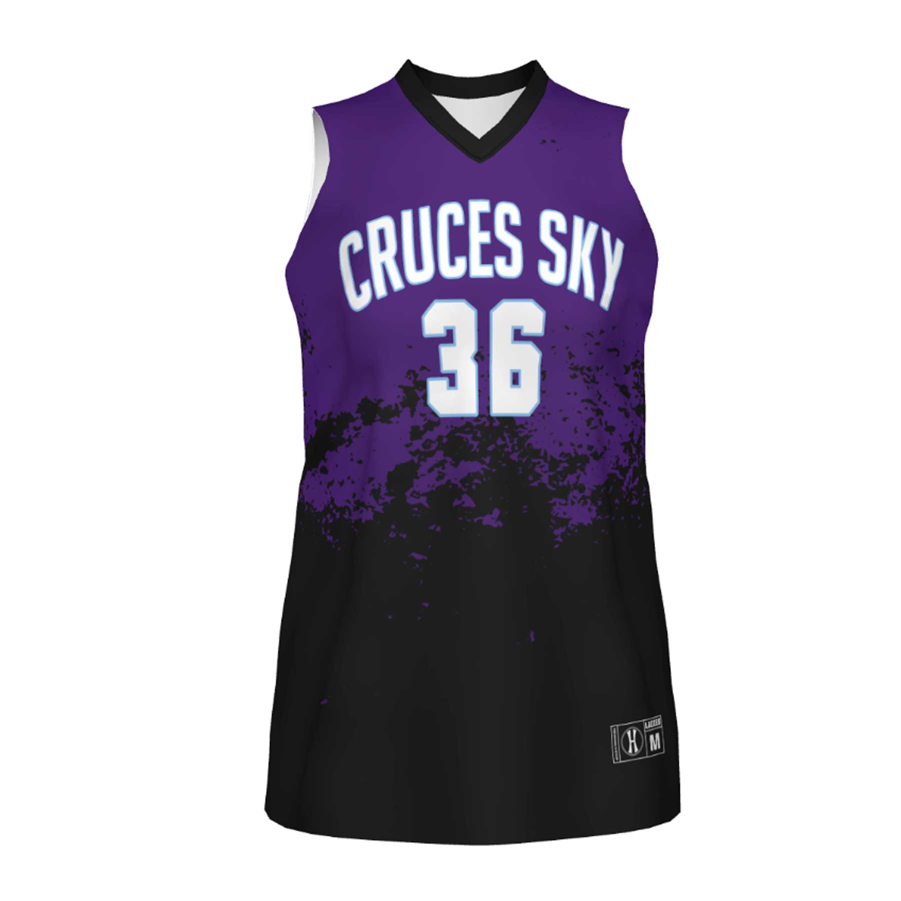 Cruces Sky Basketball Jersey