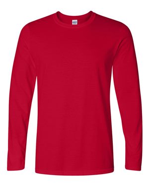 Gildan Softstyle G644 Standard Unisex Long Sleeve T-Shirt