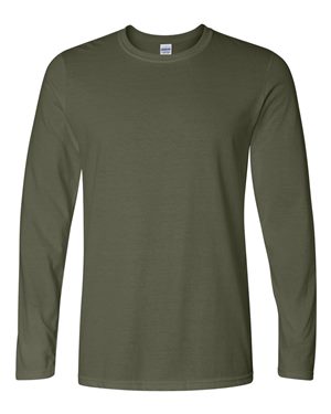 Gildan Softstyle G644 Standard Unisex Long Sleeve T-Shirt