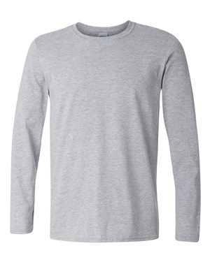 Gildan Softstyle G644 Standard Unisex Long Sleeve T-Shirt