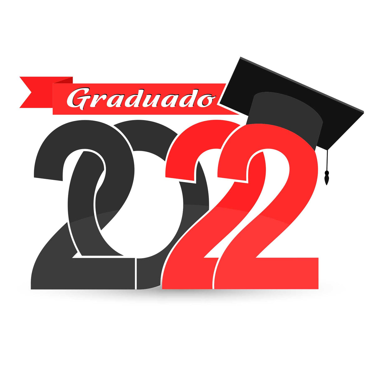 Graduado Clase de 2022 Letrero de Jardin