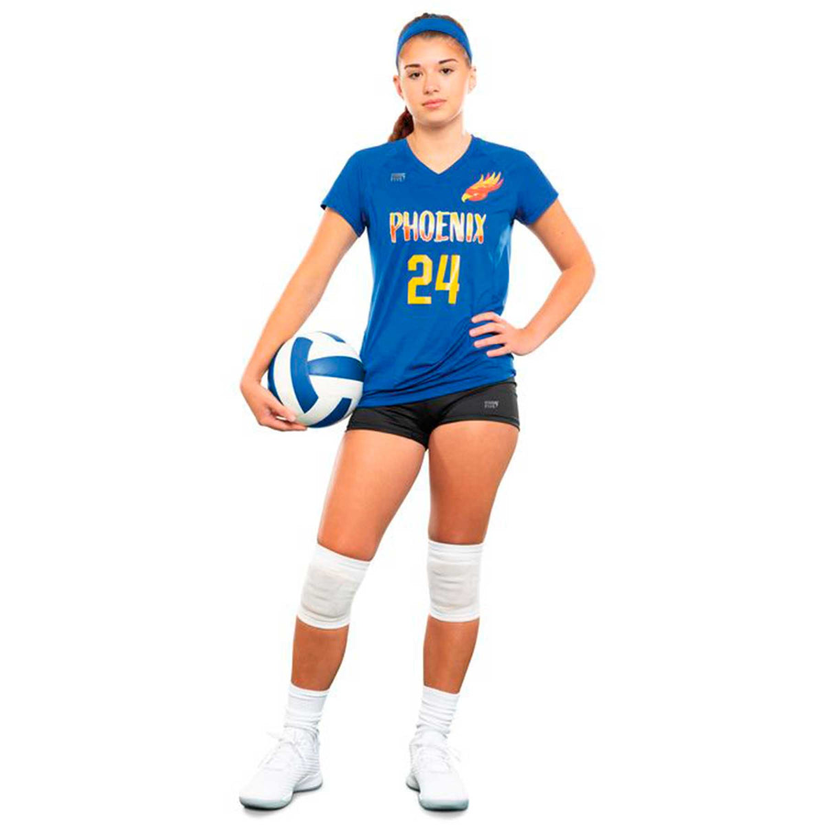 High Five 342222 Ladies TruHit  Short Sleeve Volleyball Jersey