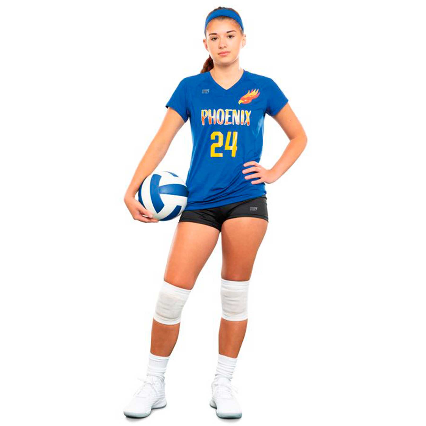 High Five 342222 Ladies TruHit Short Sleeve Volleyball Jersey