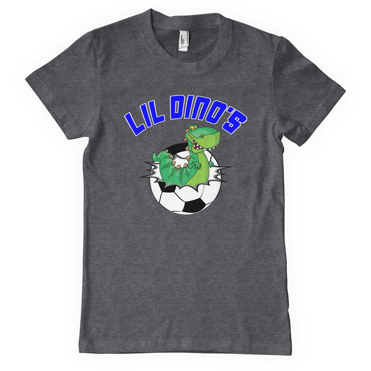 Lil Dinos Soccer Cotton T-Shirt